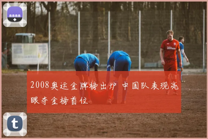 2008奥运金牌榜出炉 中国队表现亮眼夺金榜首位